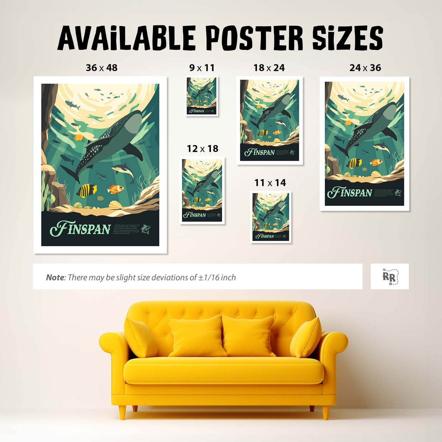 Finspan - Inspired Matte Poster