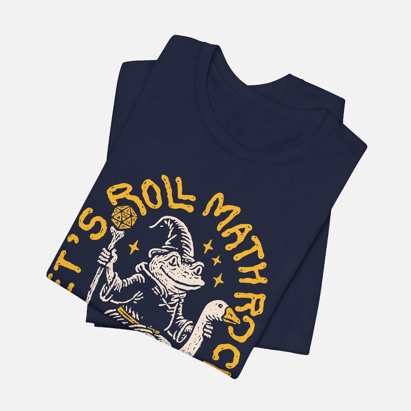 Let’s Roll Math Rocks & Do War Crimes Unisex Tee