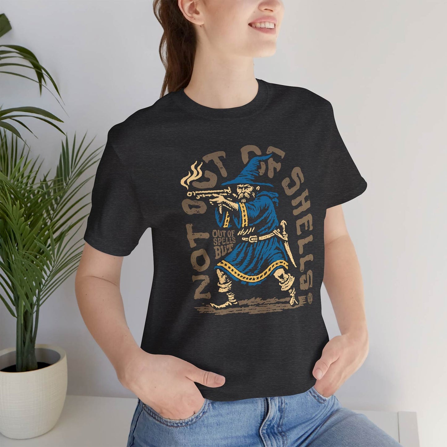 Out of Spells Not Out of Shells Unisex Tee
