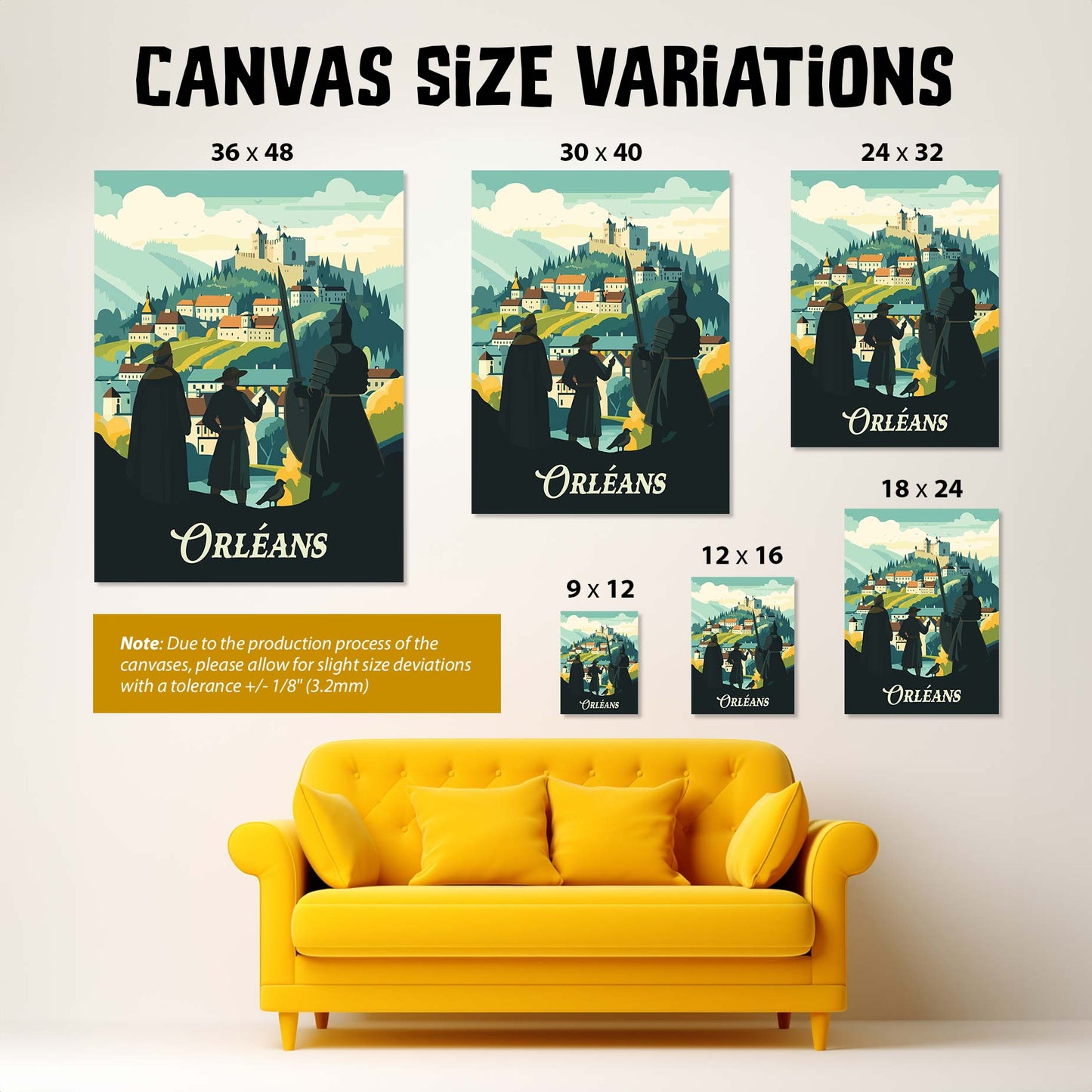Orleans - Inspired Canvas Art
