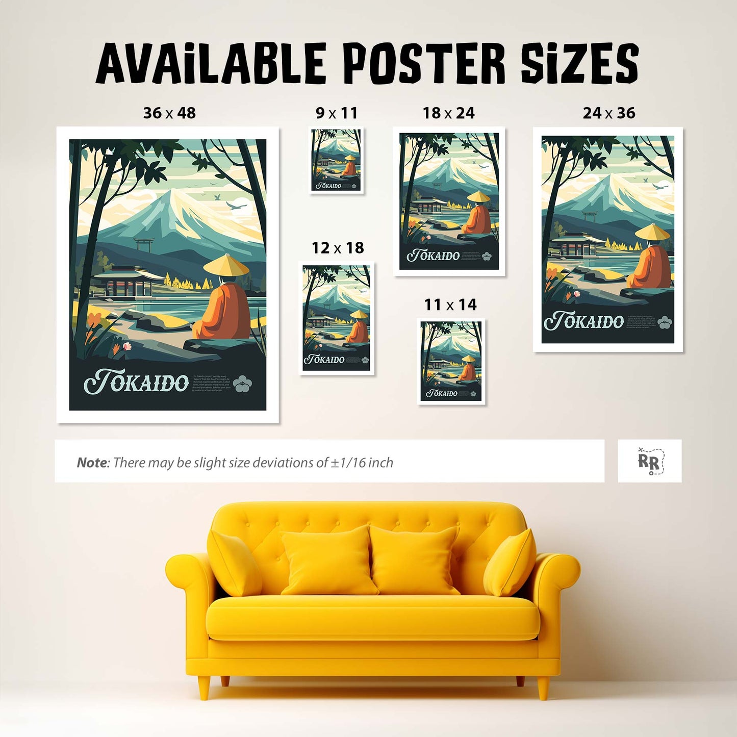 Tokaido - Inspired Matte Poster