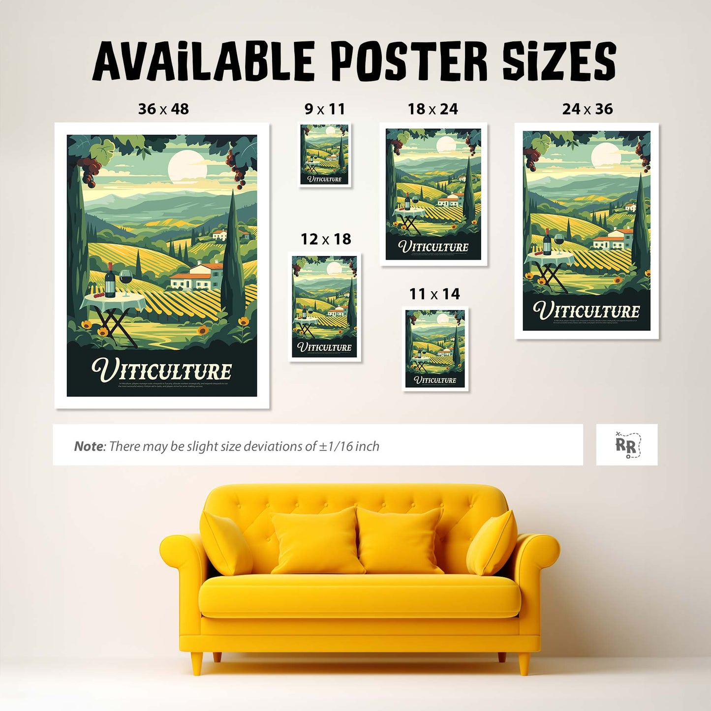 Viticulture - Inspired Matte Poster