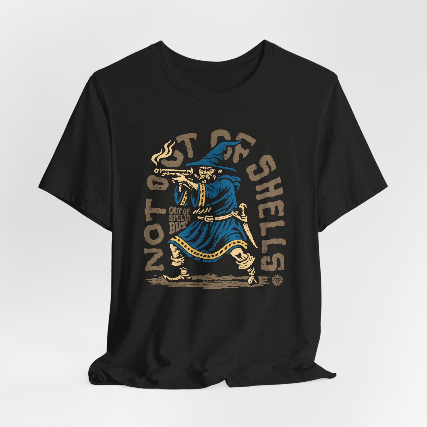 Out of Spells Not Out of Shells Unisex Tee