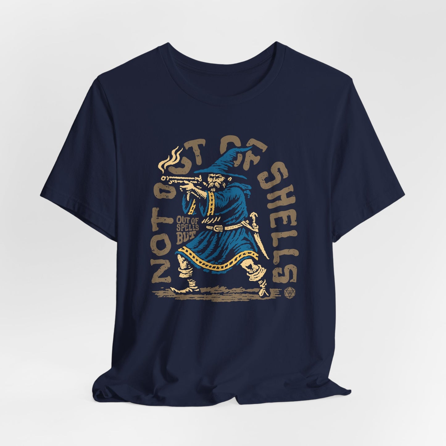 Out of Spells Not Out of Shells Unisex Tee